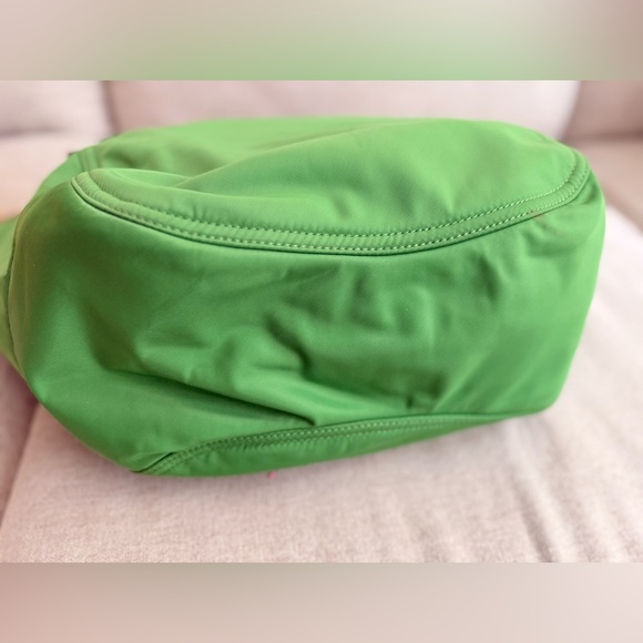 Dooney & Bourke Green and Tan Satchel
